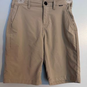 Boys Hurley khaki shorts